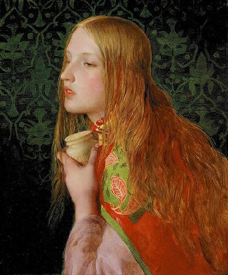 Anthony Frederick Augustus Sandys Mary Magdalene Germany oil painting art